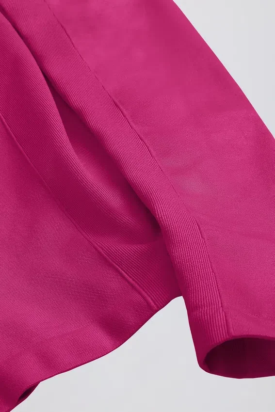 Define Luxe Zip-Up Jacket in Berry Define Luxe Zip-Up Jacket in Berry