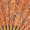 Elaraine Folding Hand Fan in Paisley Print Elaraine Folding Hand Fan in Paisley Print