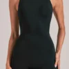Elin High-Neck Romper in Black Elin High-Neck Romper in Black