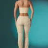 Fallon Petite Embellished Lace Low Rise Trousers in Ivory Fallon Petite Embellished Lace Low Rise Trousers in Ivory
