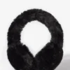 Faux-Fur Earmuffs in Black Faux-Fur Earmuffs in Black