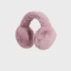 Faux-Fur Earmuffs in Powder Pink Faux-Fur Earmuffs in Powder Pink
