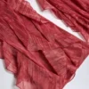 Felicity Ruffled Mid-Rise Flared Trousers in Red Print Felicity Ruffled Mid-Rise Flared Trousers in Red Print