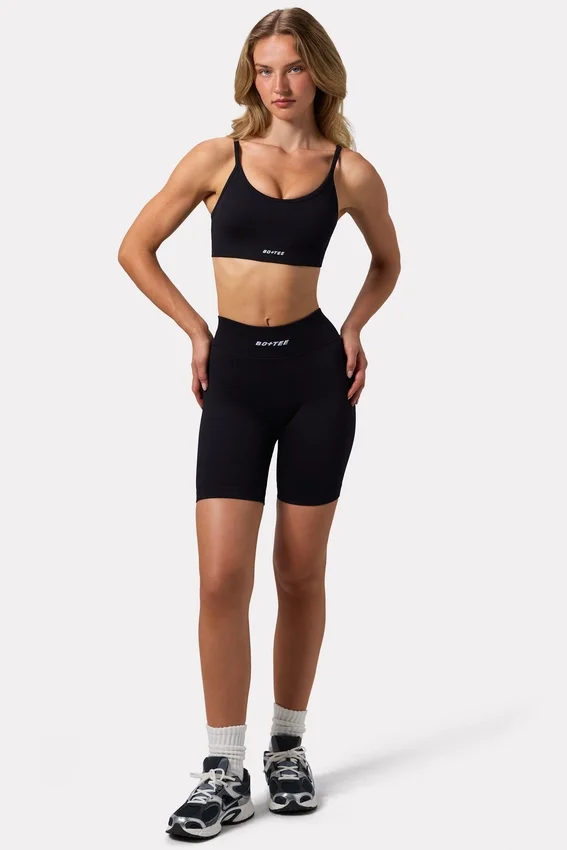 FlexiRib Biker Shorts in Black FlexiRib Biker Shorts in Black
