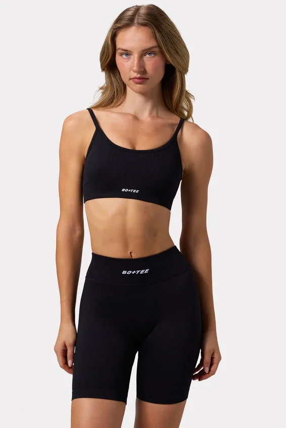 FlexiRib Biker Shorts in Black FlexiRib Biker Shorts in Black
