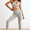 FlexiRib High-Waist Leggings in Grey FlexiRib High-Waist Leggings in Grey