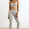 FlexiRib High-Waist Leggings in Grey FlexiRib High-Waist Leggings in Grey
