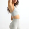 High Waist Define Luxe Mini Shorts in Grey High Waist Define Luxe Mini Shorts in Grey