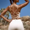 High Waist FlexiRib Mini Shorts in Ivory High Waist FlexiRib Mini Shorts in Ivory