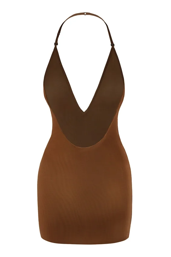Intimates Intimates Soft Mesh Multiway Mini Dress in Chestnut Intimates Intimates Soft Mesh Multiway Mini Dress in Chestnut
