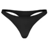 Intimates Seamless Knit Thong in Black Intimates Seamless Knit Thong in Black