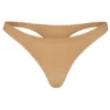 Intimates Seamless Knit Thong in Caramel Intimates Seamless Knit Thong in Caramel
