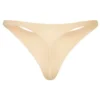 Intimates Seamless Knit Thong in Warm Peach Intimates Seamless Knit Thong in Warm Peach