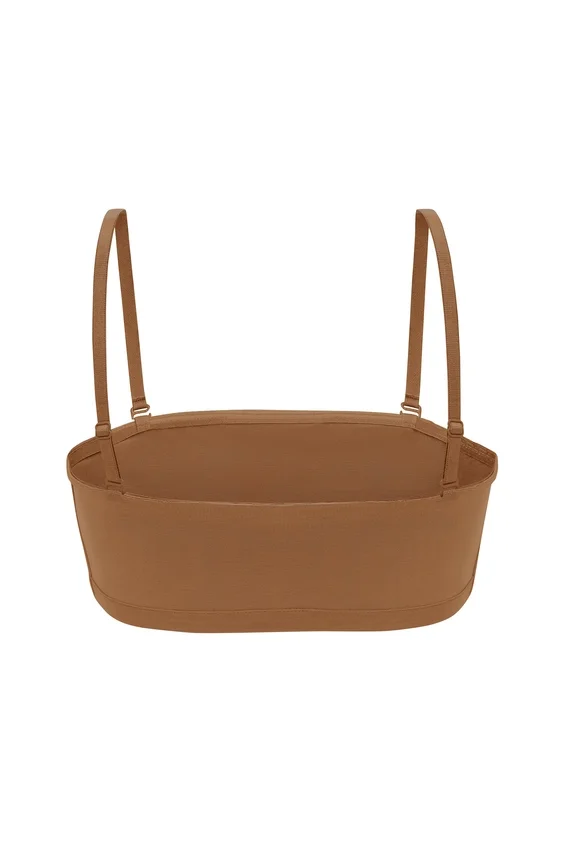 Intimates Soft Mesh Bandeau Bra in Almond Intimates Soft Mesh Bandeau Bra in Almond