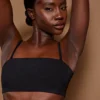 Intimates Soft Mesh Bandeau Bra in Black Intimates Soft Mesh Bandeau Bra in Black