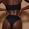 Intimates Soft Mesh Bandeau Bra in Black Intimates Soft Mesh Bandeau Bra in Black