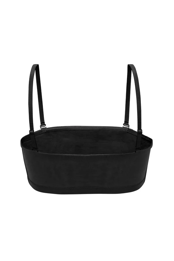 Intimates Soft Mesh Bandeau Bra in Black Intimates Soft Mesh Bandeau Bra in Black