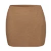 Intimates Soft Mesh Low-Rise Micro Mini Slip Skirt in Almond Intimates Soft Mesh Low-Rise Micro Mini Slip Skirt in Almond