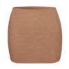Intimates Soft Mesh Low-Rise Micro Mini Slip Skirt in Honey Intimates Soft Mesh Low-Rise Micro Mini Slip Skirt in Honey