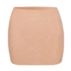 Intimates Soft Mesh Low-Rise Micro Mini Slip Skirt in Warm Peach Intimates Soft Mesh Low-Rise Micro Mini Slip Skirt in Warm Peach