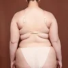Intimates Soft Mesh String Bikini in Beige