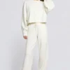 Knit Cropped Cardigan in Ivory Knit Cropped Cardigan in Ivory