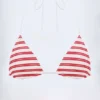 Kotor Triangle Bikini Top in Cherry Red