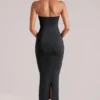 Landen Halterneck Midaxi Dress in Black Landen Halterneck Midaxi Dress in Black