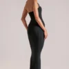 Landen Halterneck Midaxi Dress in Black Landen Halterneck Midaxi Dress in Black