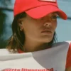 Lazise Logo Baseball Cap in Fiery Red Lazise Logo Baseball Cap in Fiery Red