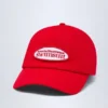 Lazise Logo Baseball Cap in Fiery Red Lazise Logo Baseball Cap in Fiery Red