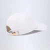 Lazise Logo Baseball Cap in White Lazise Logo Baseball Cap in White