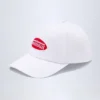 Lazise Logo Baseball Cap in White Lazise Logo Baseball Cap in White