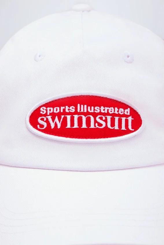 Lazise Logo Baseball Cap in White Lazise Logo Baseball Cap in White