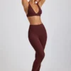 Linnea Petite Ribbed Modal High Waist Leggings in Espresso Linnea Petite Ribbed Modal High Waist Leggings in Espresso