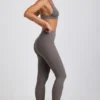 Linnea Petite Ribbed Modal High Waist Leggings in Grey Linnea Petite Ribbed Modal High Waist Leggings in Grey