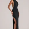 Mayda Sleeveless Maxi Dress  in Black