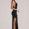 Mayda Sleeveless Maxi Dress  in Black