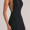 Mayda Sleeveless Maxi Dress  in Black