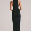 Mayda Sleeveless Maxi Dress  in Black
