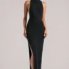 Mayda Sleeveless Maxi Dress  in Black