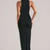 Mayda Sleeveless Maxi Dress  in Black