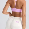 Mid-Rise Sweat Shorts in Eggshell Mid-Rise Sweat Shorts in Eggshell