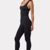 Open Back Define Luxe Unitard in Black Open Back Define Luxe Unitard in Black