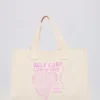 Oversized Canvas Tote Bag in Egg Shell Oversized Canvas Tote Bag in Egg Shell