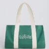 Oversized Canvas Tote Bag in Green Oversized Canvas Tote Bag in Green