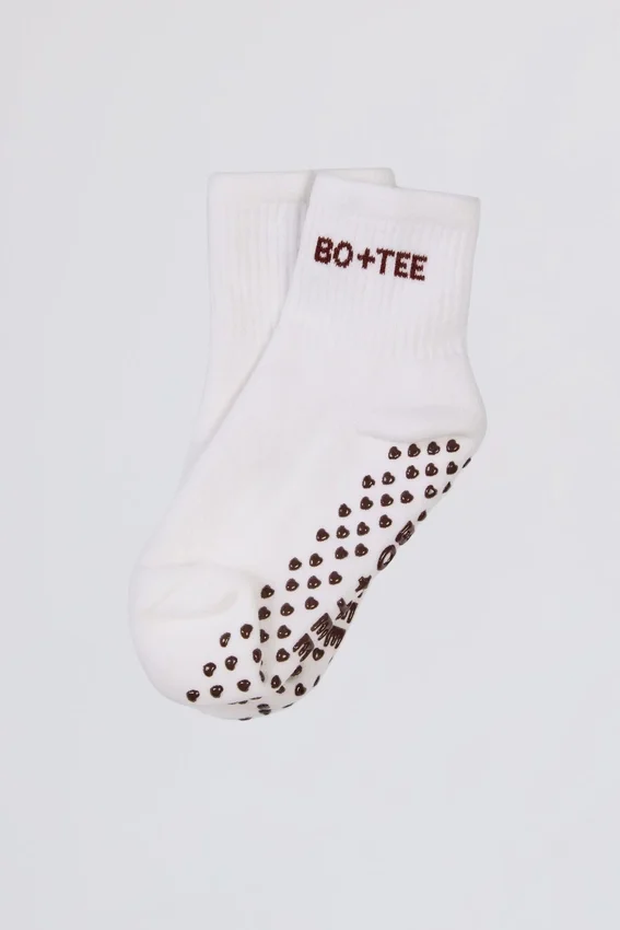 Pilates 2-Pack Socks Bundle in White Pilates 2-Pack Socks Bundle in White