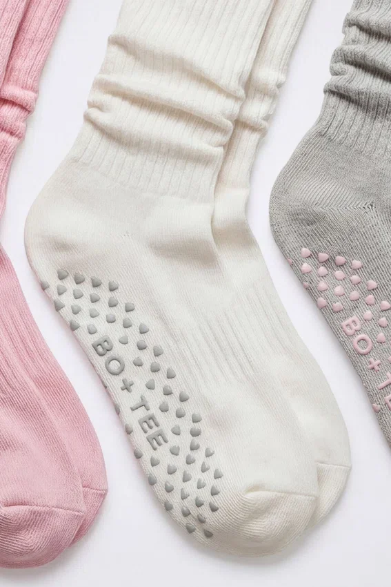 Pilates 3-Pack Socks Bundle in Multi Pilates 3-Pack Socks Bundle in Multi