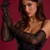 Poe Lace Gloves in Black Poe Lace Gloves in Black