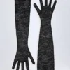 Poe Lace Gloves in Black Poe Lace Gloves in Black